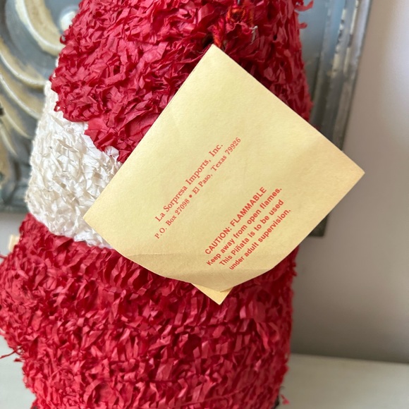 Vintage Santa Claus piñata tissue paper - Picture 5 of 11